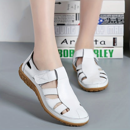 Norah™ Mocasines Artesanales de Piel con Suela Suave y Diseño Vintage