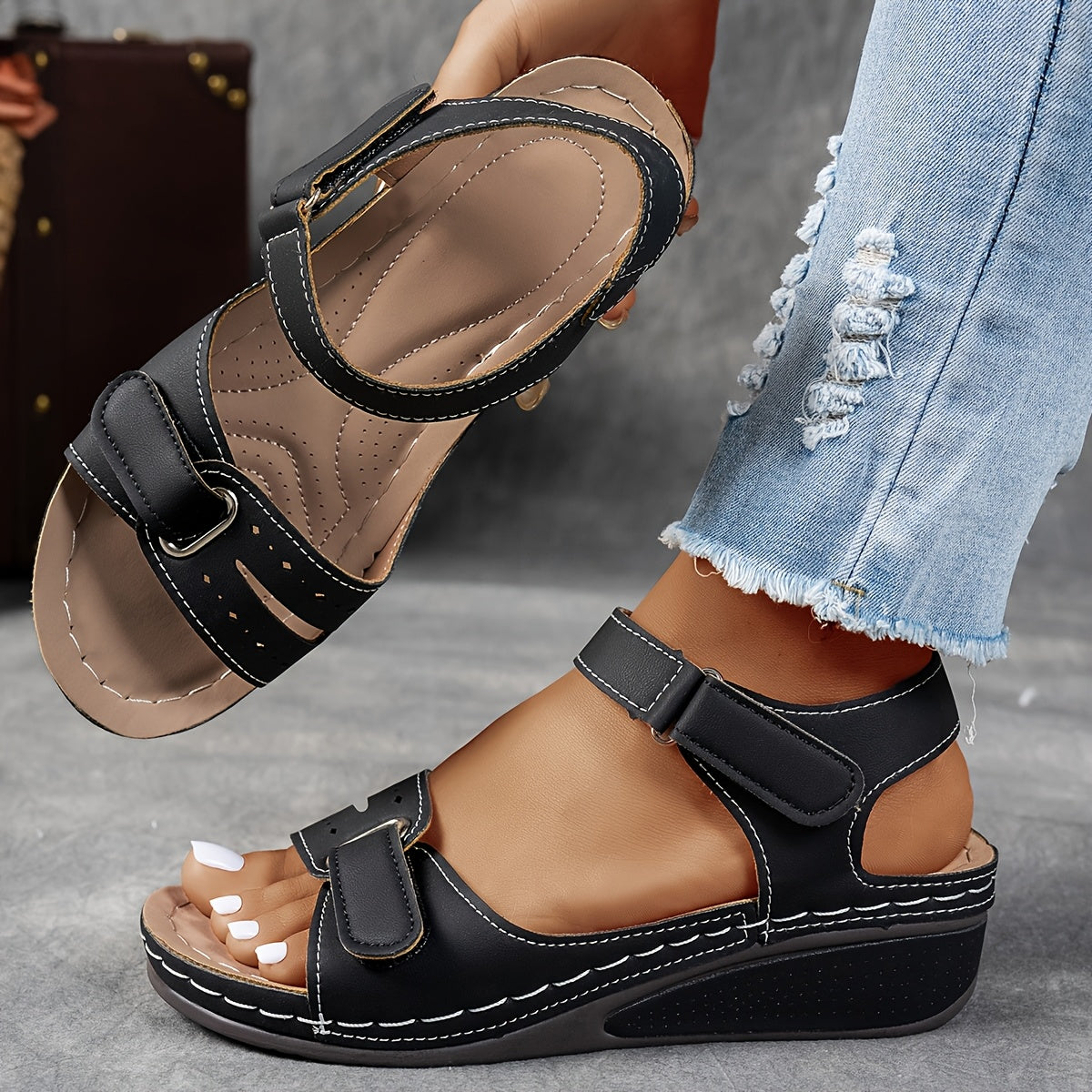 Serenique™ Sandalias Ortopédicas Modernas con Confort Superior