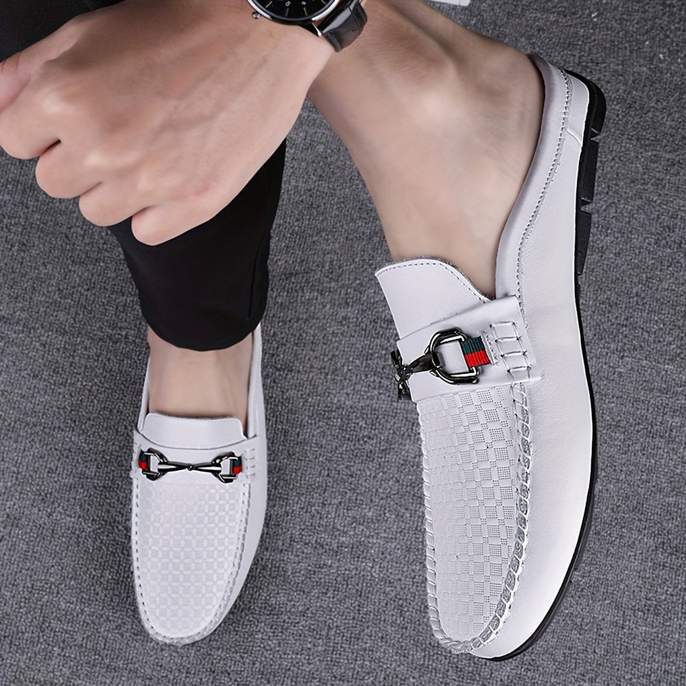 Caelric™ Zapatos Mule Retro para Hombre con Diseño Abierto y Máxima Comodidad