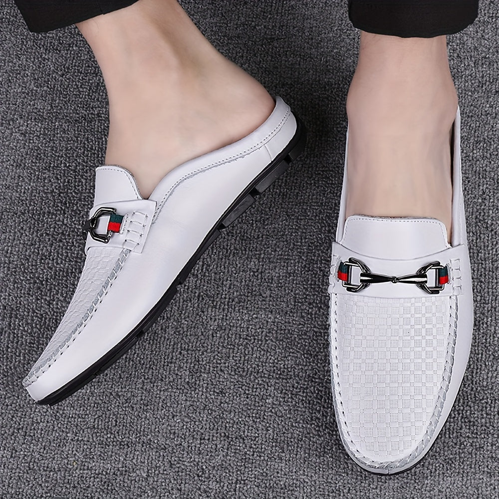 Caelric™ Zapatos Mule Retro para Hombre con Diseño Abierto y Máxima Comodidad
