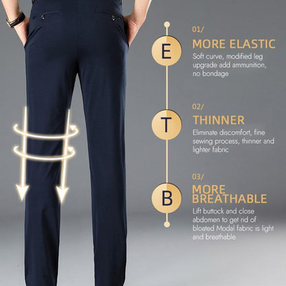 Quavero™ Pantalón clásico para hombre con alta elasticidad