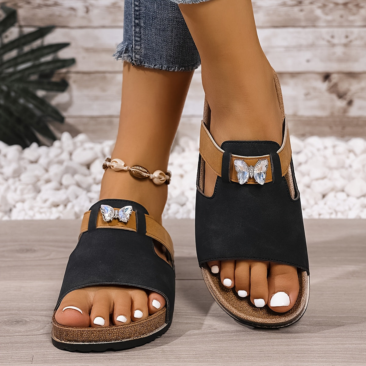 Yelena™ Sandalias Abiertas con Estilo Vintage