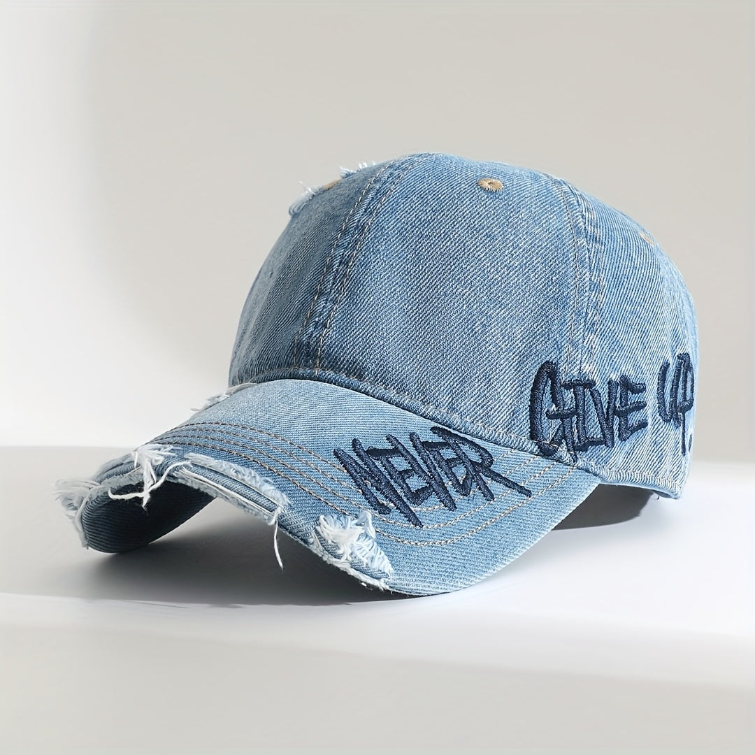Veltrano™ Nunca Te Rindas Gorra Desgastada