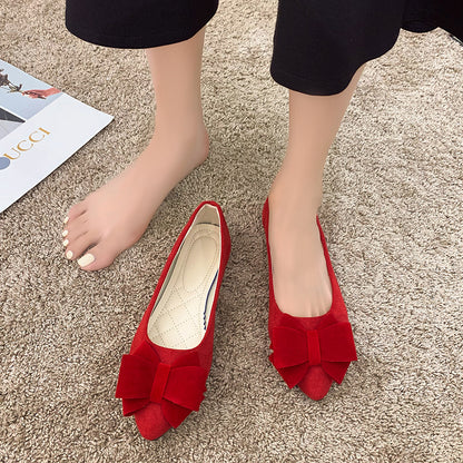 Daviella™ Zapato de mujer con moño de moda en elegante tacón grueso