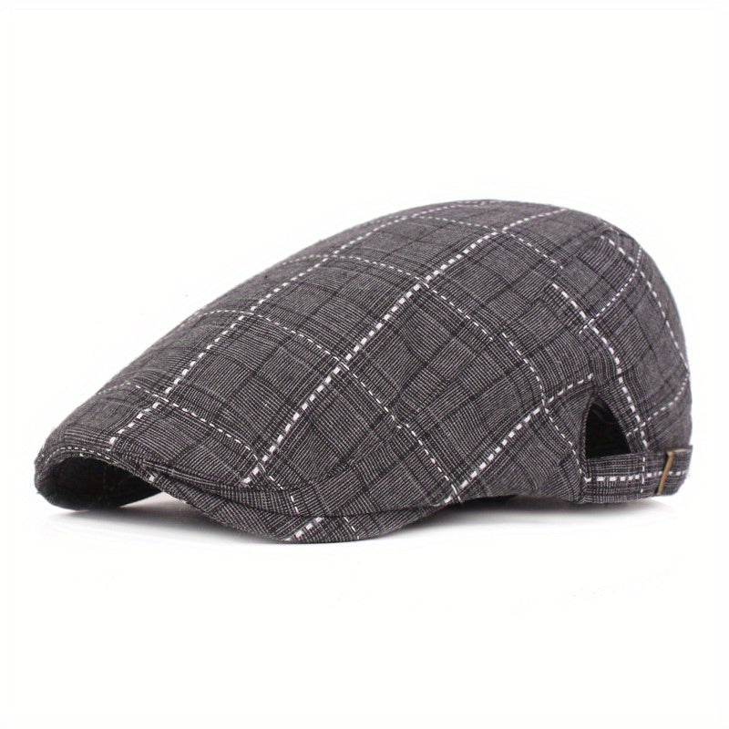 Korevik™ Gorro a Cuadros de Estilo Urbano para Hombre y Mujer