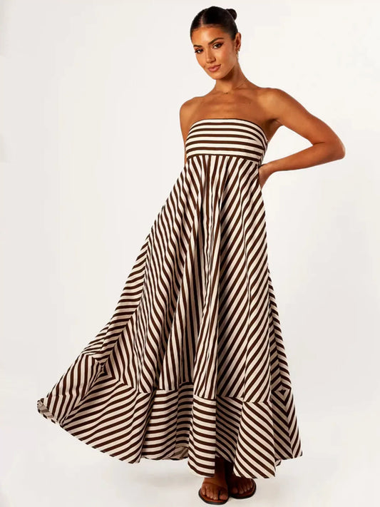 Joreva™ Vestido Maxi Elegante para Mujer con Caída Fluida