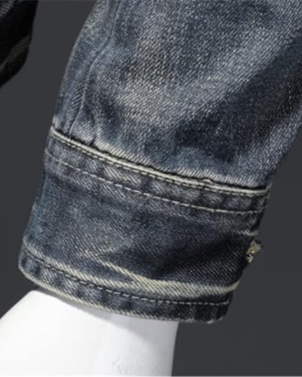 Lucerra™ Chaqueta de Mezclilla Premium de Estilo Clásico Masculino
