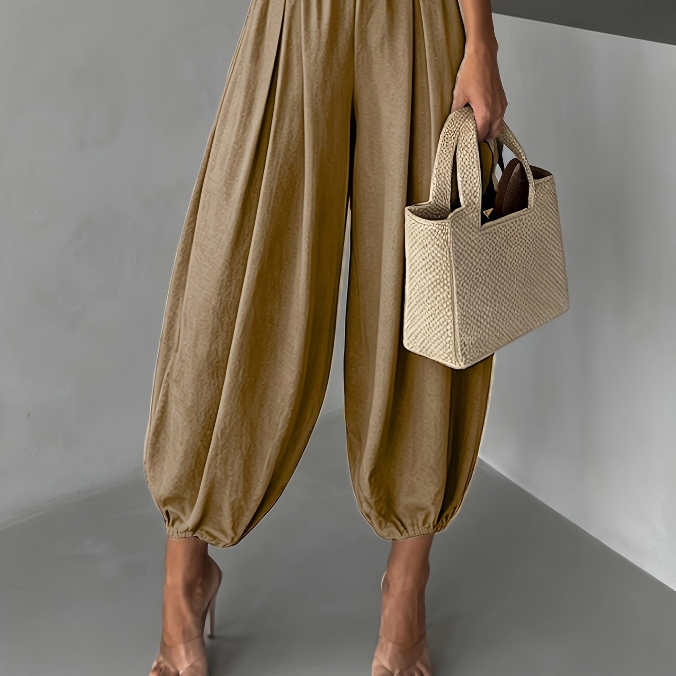 Harlyn™ Pantalones Harem de Corte Suelto y Estilo Relajado