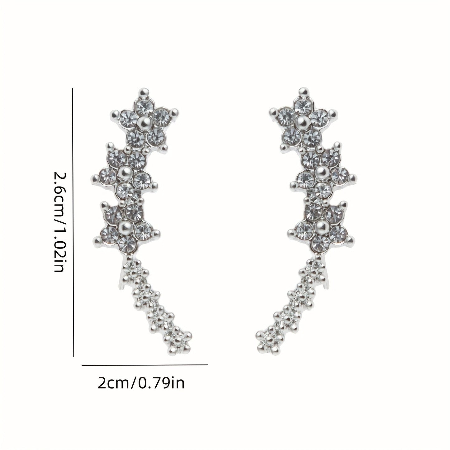 Soreya™ Aretes Florales Elegantes con Estilo Atemporal