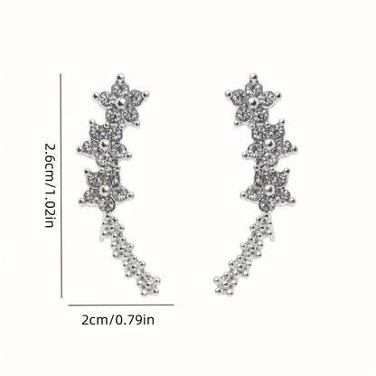 Soreya™ Aretes Florales Elegantes con Estilo Atemporal