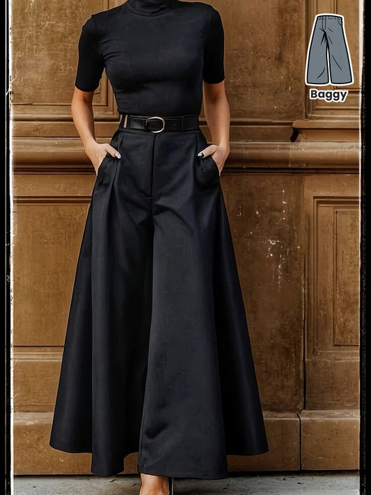Jasmine | Pantalones Anchos Elegantes para Mujer