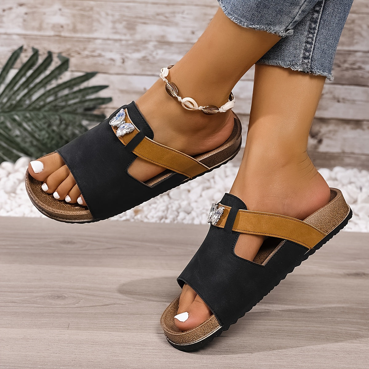 Yelena™ Sandalias Abiertas con Estilo Vintage
