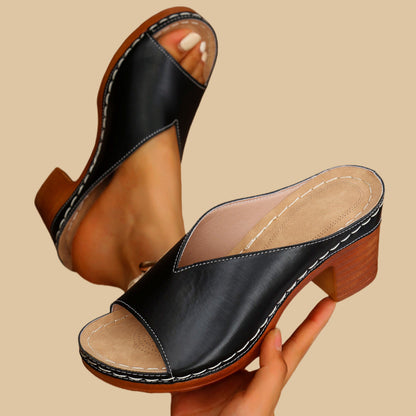 Javora™ Sandalias Ortopédicas de Tacón Alto Chunky
