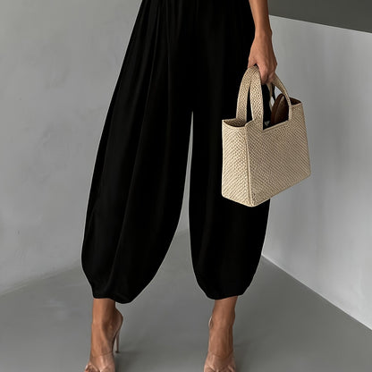 Harlyn™ Pantalones Harem de Corte Suelto y Estilo Relajado