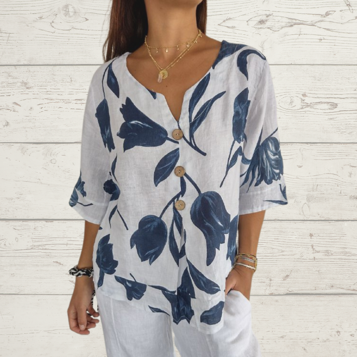 Jolirae™ Vestido Estampado Elegante con Ajuste Cómodo y Estilo Casual