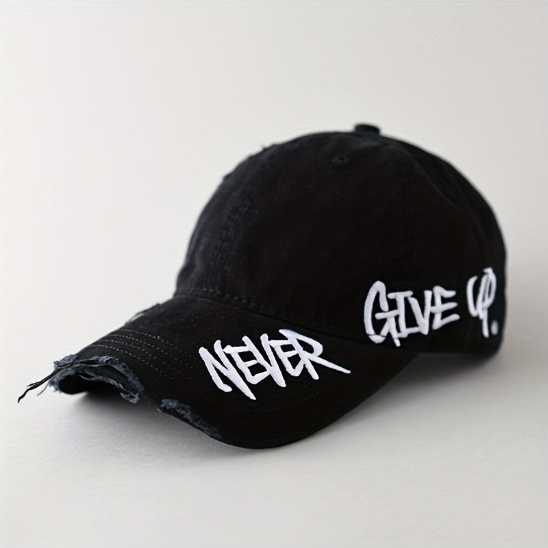 Veltrano™ Nunca Te Rindas Gorra Desgastada
