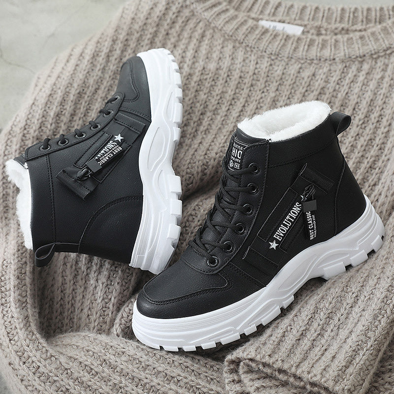 Mirelli™ Botines Impermeables Invierno con Cordones