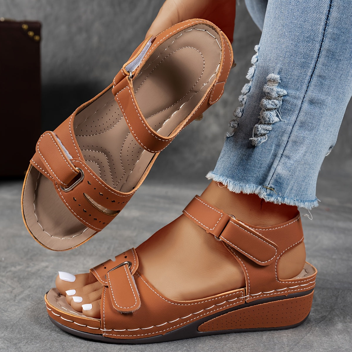Serenique™ Sandalias Ortopédicas Modernas con Confort Superior