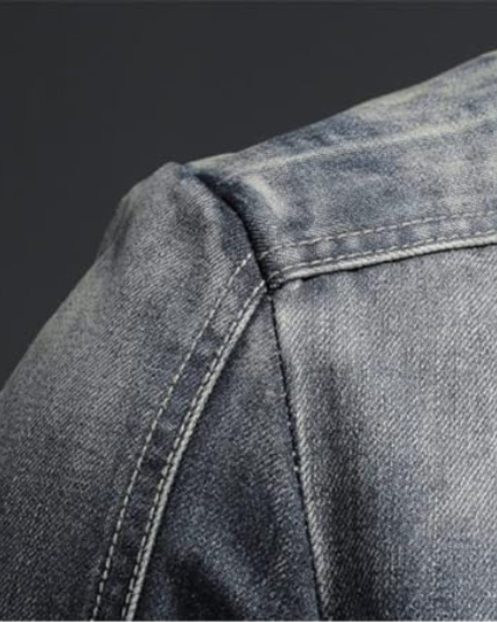 Lucerra™ Chaqueta de Mezclilla Premium de Estilo Clásico Masculino