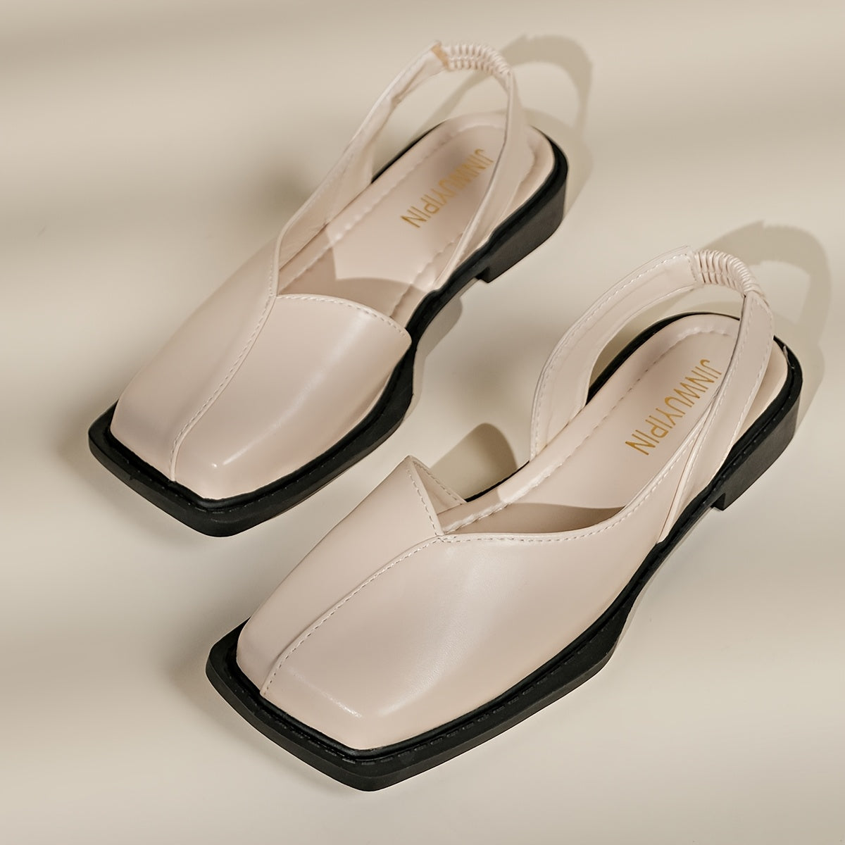 Darya™ Sandalias Elegantes de Tacón Grueso con Punta Cuadrada