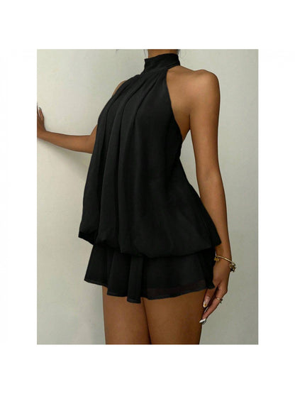 Meara™ Vestido Halter Elegante para Vacaciones de Verano