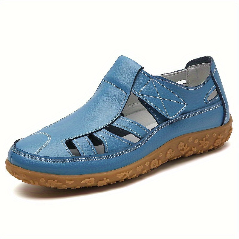 Norah™ Mocasines Artesanales de Piel con Suela Suave y Diseño Vintage