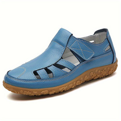 Norah™ Mocasines Artesanales de Piel con Suela Suave y Diseño Vintage