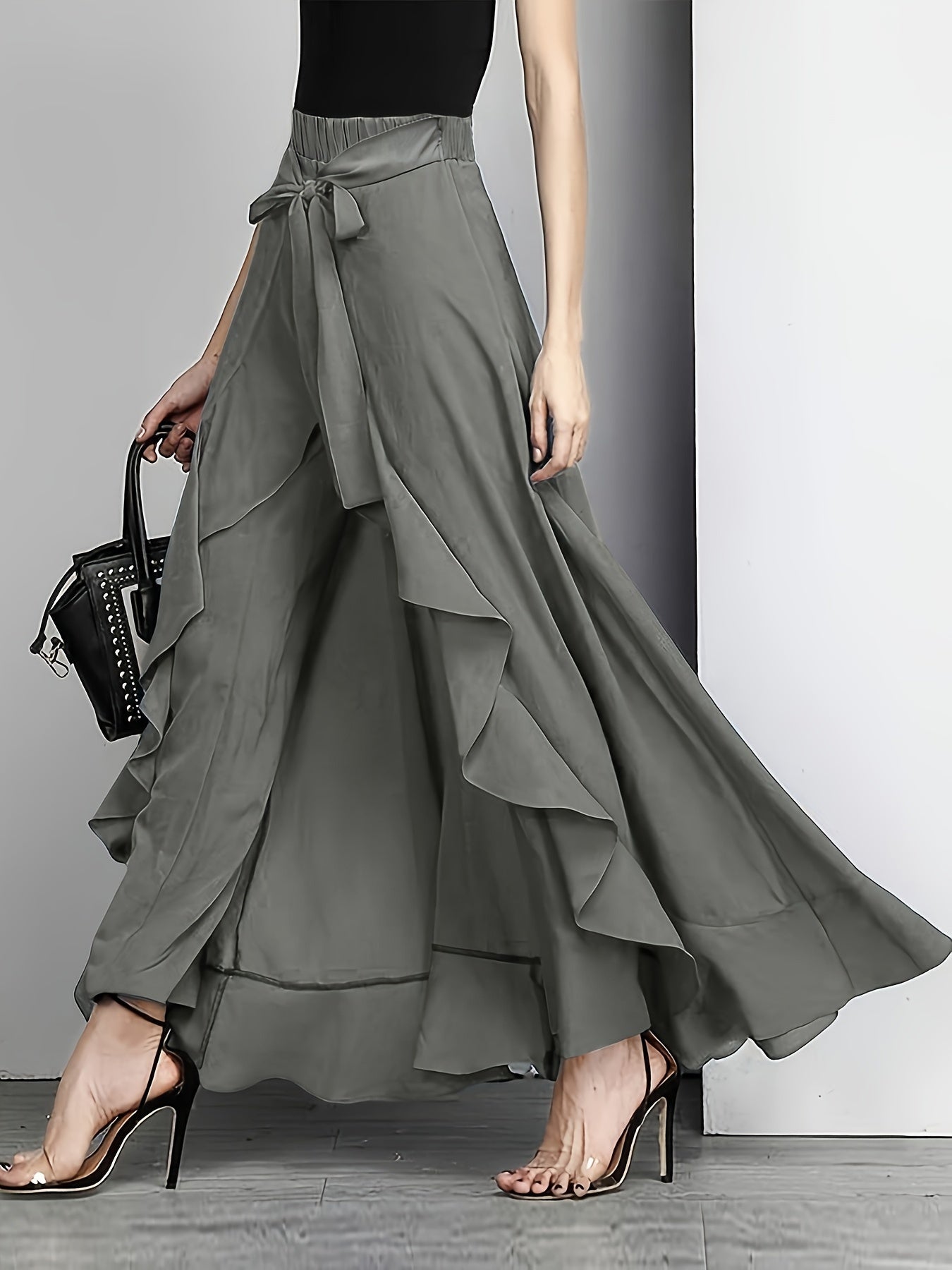 Amara | Pantalón Elegante de Pierna Recta con Caída Fluida y Ajuste Cómodo