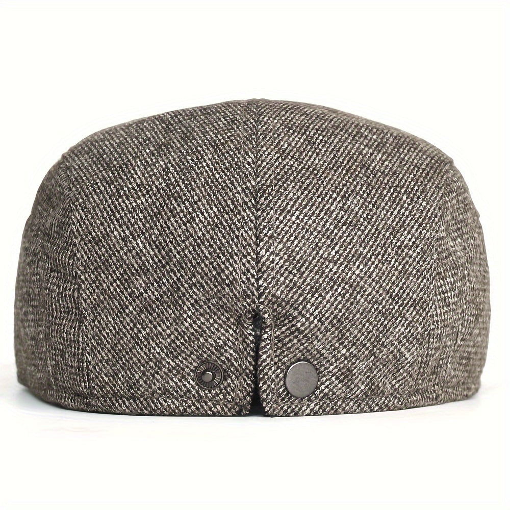 Horevik™ Gorra Retro de Invierno con Diseño Clásico y Acabado Suave