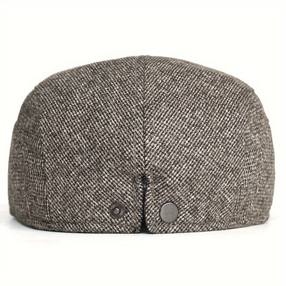 Horevik™ Gorra Retro de Invierno con Diseño Clásico y Acabado Suave