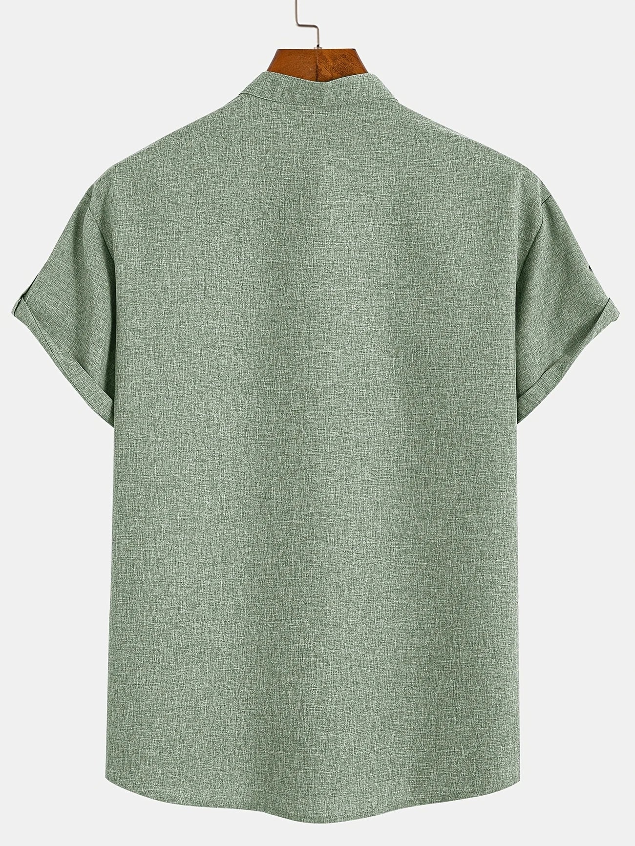 Hayes™ Camisa elegante de manga corta y cuello alto