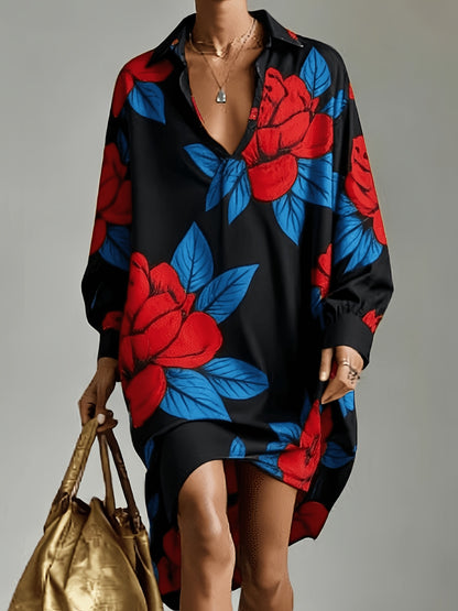 Madison | Blusa Estampada de Estilo Francés con Corte Relajado y Elegancia Casual