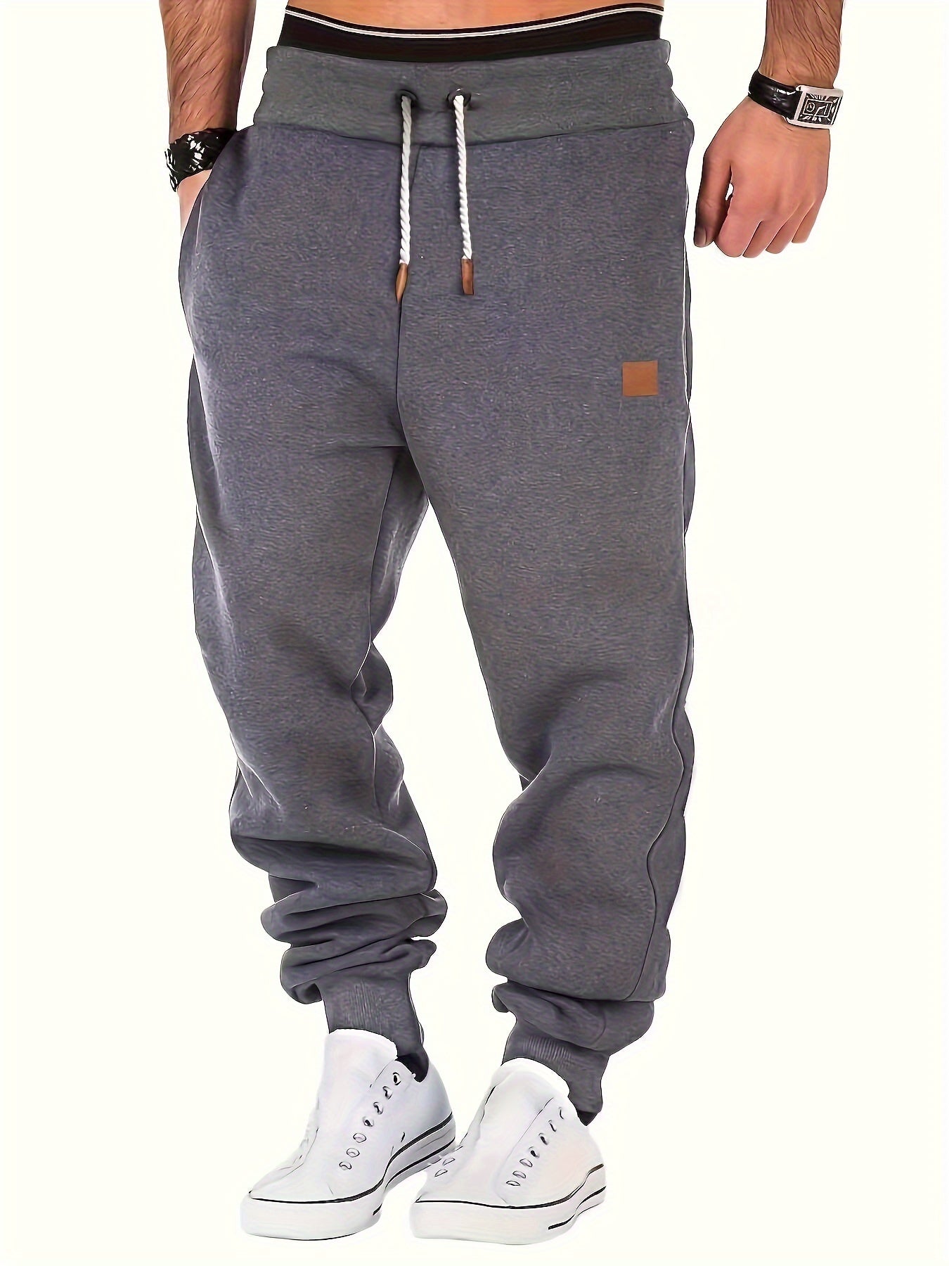 Rovanto™ Pantalones Casual de Corte Slim para Hombre con Cintura Ajustable para Otoño e Invierno