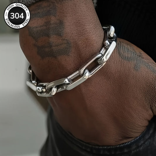 Rylan | Pulsera Masculina de Eslabones Entrelazados
