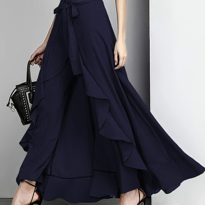Amara | Pantalón Elegante de Pierna Recta con Caída Fluida y Ajuste Cómodo