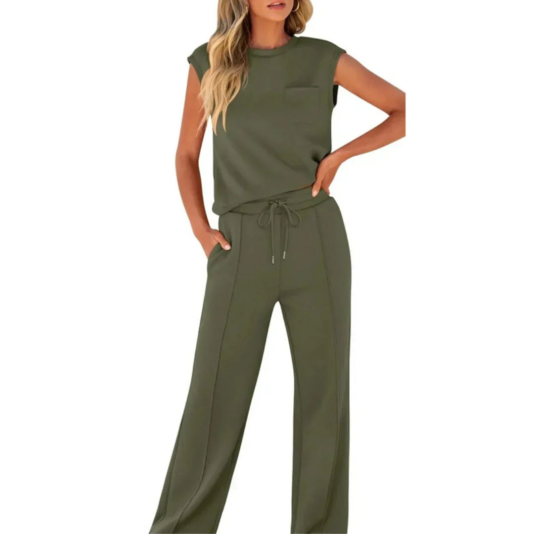 Vessira™ Conjunto Casual Suave para Uso Diario