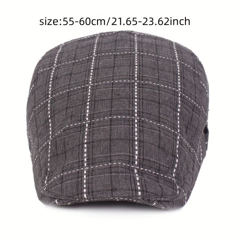 Korevik™ Gorro a Cuadros de Estilo Urbano para Hombre y Mujer
