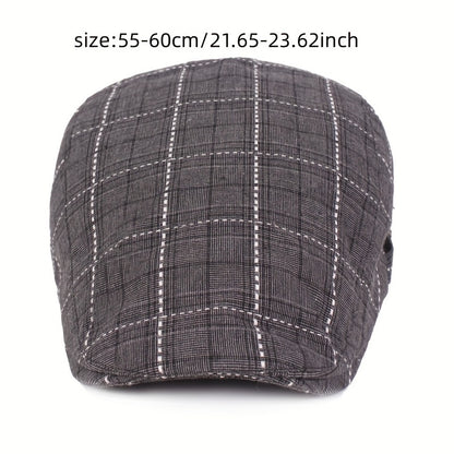 Korevik™ Gorro a Cuadros de Estilo Urbano para Hombre y Mujer