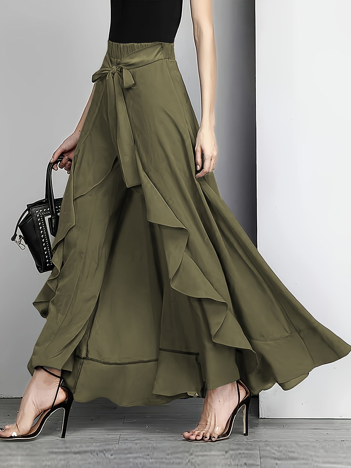 Amara | Pantalón Elegante de Pierna Recta con Caída Fluida y Ajuste Cómodo