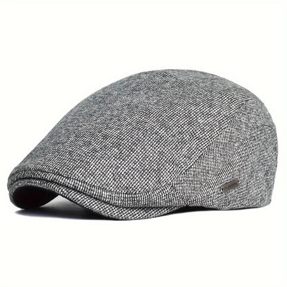 Horevik™ Gorra Retro de Invierno con Diseño Clásico y Acabado Suave