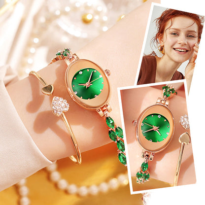 Doreya™ Reloj de pulsera para mujer con zirconias de colores