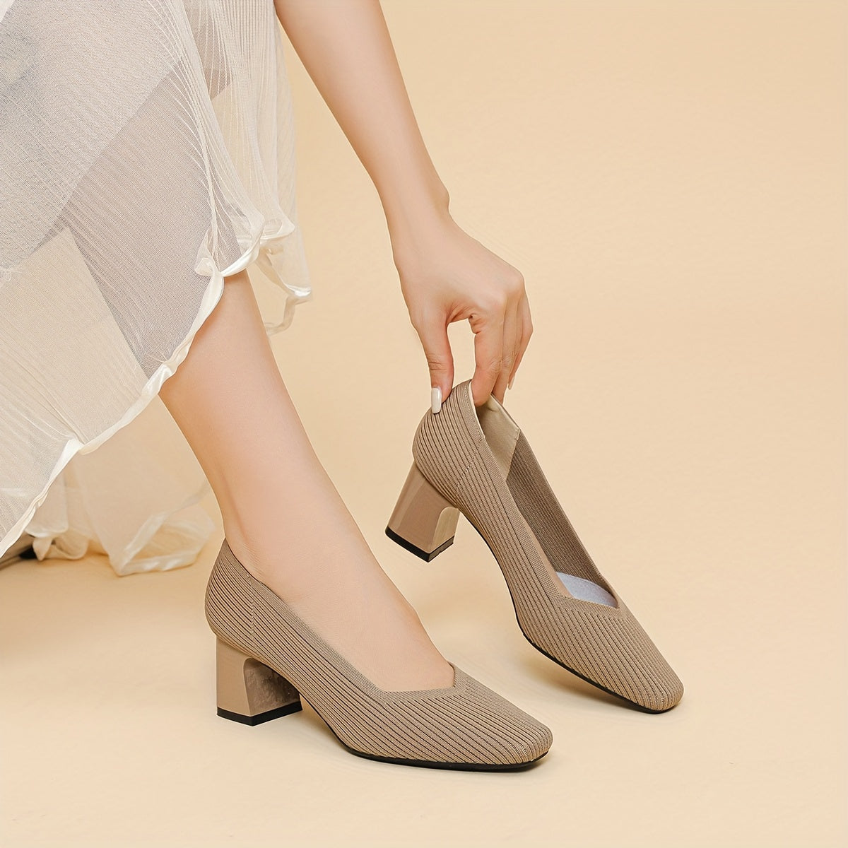 Yvaine™ Tacones cómodos con soporte estable para un ajuste sin dolor