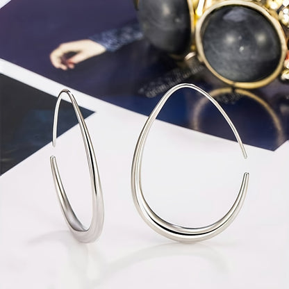 Raya™ Aretes Minimalistas de Gota con Diseño Elegante