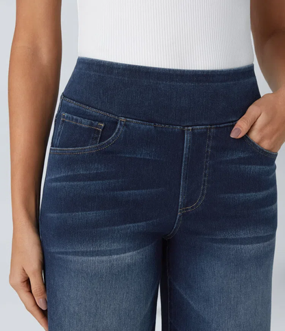 Karellea™ Jeans Pierna Ancha Cintura Alta Stretch