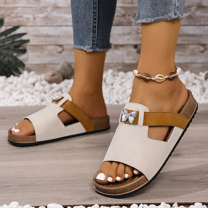 Yelena™ Sandalias Abiertas con Estilo Vintage