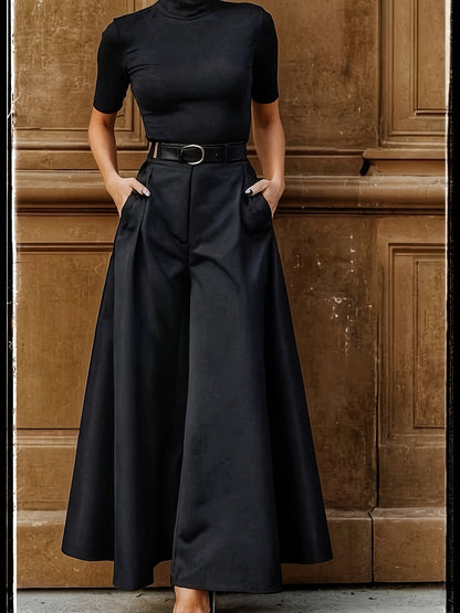 Jasmine | Pantalones Anchos Elegantes para Mujer