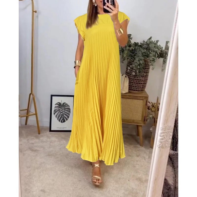Elara™ Vestido Elegante de Corte Fluido con Caída Suave y Estilo Moderno