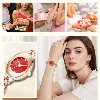 Doreya™ Reloj de pulsera para mujer con zirconias de colores
