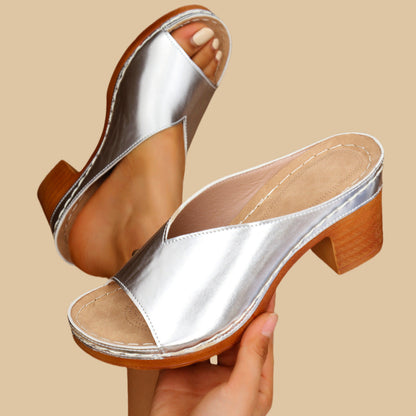 Javora™ Sandalias Ortopédicas de Tacón Alto Chunky