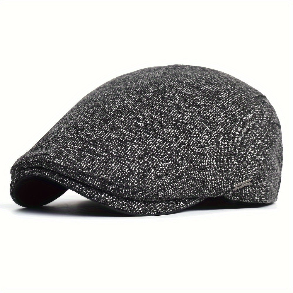 Horevik™ Gorra Retro de Invierno con Diseño Clásico y Acabado Suave